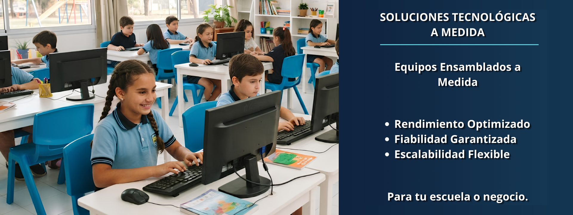 Equipos Ensamblados a Medida para Escuelas y Negocios - Consulting IT Project